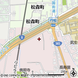 武生大橋周辺の地図