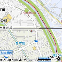 ヴィラヨシダ東川口周辺の地図