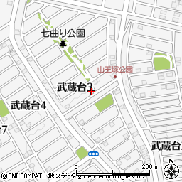 埼玉県日高市武蔵台3丁目18-8周辺の地図
