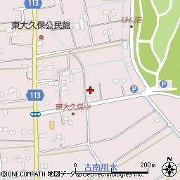 埼玉県富士見市東大久保2108周辺の地図