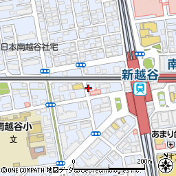博多野菜巻き串と炭火焼き鳥 個室 鳥虜 －とりこ－ 南越谷店周辺の地図