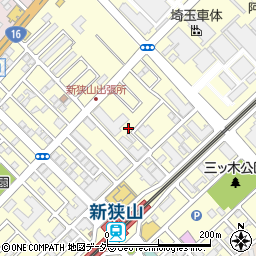 チケパ新狭山駅前第１駐車場周辺の地図