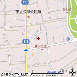 埼玉県富士見市東大久保2178周辺の地図