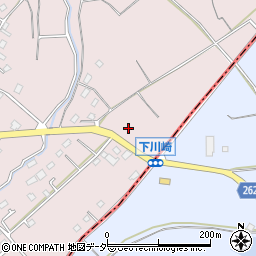 埼玉県飯能市下川崎110-5周辺の地図