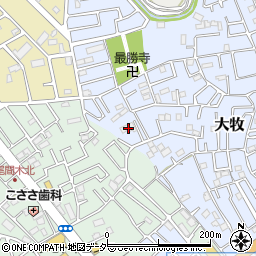 東農園周辺の地図