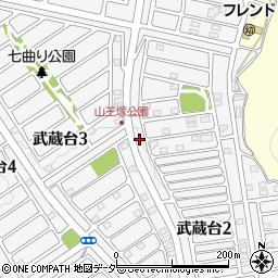 埼玉県日高市武蔵台2丁目6-4周辺の地図