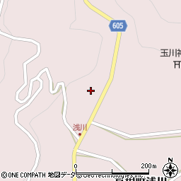 清里須玉線周辺の地図