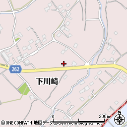 埼玉県飯能市下川崎342周辺の地図