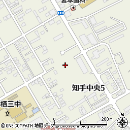 旭硝子株式会社　鹿島工場知手独身寮周辺の地図