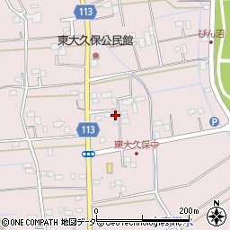 埼玉県富士見市東大久保2219周辺の地図