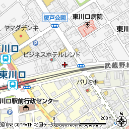 臨海セミナー　東川口校周辺の地図