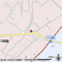埼玉県飯能市下川崎72周辺の地図