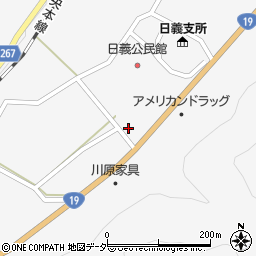長野県木曽郡木曽町日義3749周辺の地図