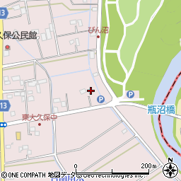 埼玉県富士見市東大久保3823周辺の地図