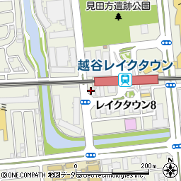 埼玉りそな銀行越谷レイクタウン出張所 ＡＴＭ周辺の地図