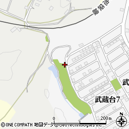 埼玉県日高市武蔵台7丁目107周辺の地図
