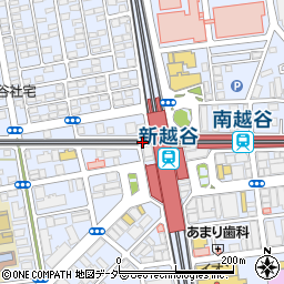 とりげん 南越谷店周辺の地図