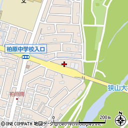 埼玉県狭山市柏原3082周辺の地図
