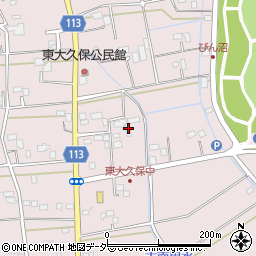 埼玉県富士見市東大久保2120周辺の地図