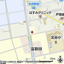 埼玉県吉川市高富792周辺の地図