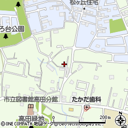 シャンポール高田Ｂ周辺の地図