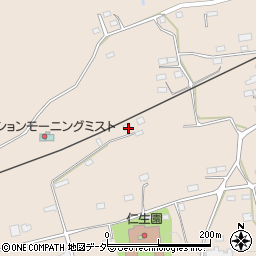 山梨県北杜市長坂町小荒間1341周辺の地図