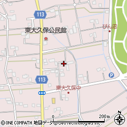 埼玉県富士見市東大久保2193周辺の地図