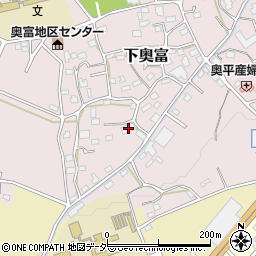 埼玉県狭山市下奥富906周辺の地図