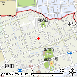 井上自動車周辺の地図