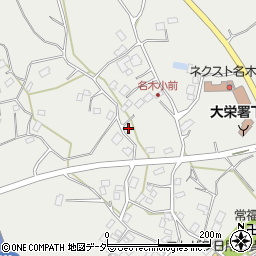 千葉県成田市名木1082周辺の地図