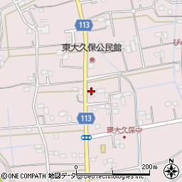 埼玉県富士見市東大久保2087周辺の地図