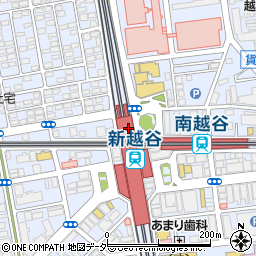 肉バル×500円ピザ30種 CONA 新越谷VARIE店周辺の地図