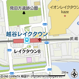日高屋 越谷レイクタウン店周辺の地図