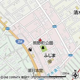 埼玉県川越市熊野町10-2周辺の地図