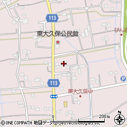 埼玉県富士見市東大久保2218周辺の地図
