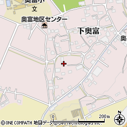 埼玉県狭山市下奥富901周辺の地図