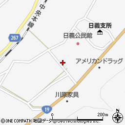 長野県木曽郡木曽町日義3748-6周辺の地図