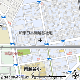 ＪＲ東日本南越谷社宅Ａ周辺の地図