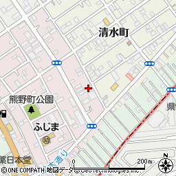 デクタス熊野町周辺の地図