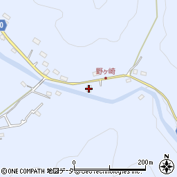 埼玉県飯能市中藤下郷116周辺の地図