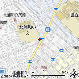 長堀果実店周辺の地図