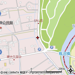 埼玉県富士見市東大久保3822周辺の地図