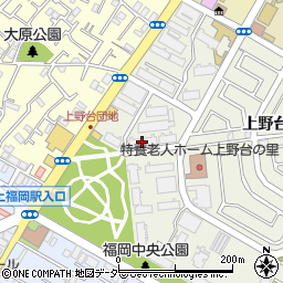 ＵＲ都市機構コンフォール上野台１２号棟周辺の地図