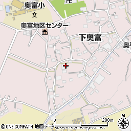 埼玉県狭山市下奥富895周辺の地図