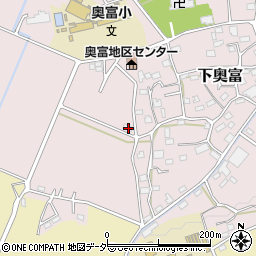 埼玉県狭山市下奥富937周辺の地図