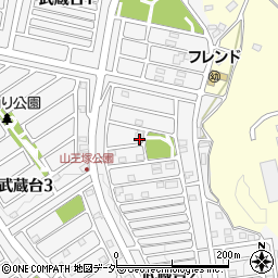 埼玉県日高市武蔵台2丁目4-6周辺の地図