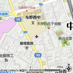 田中エリート教室周辺の地図