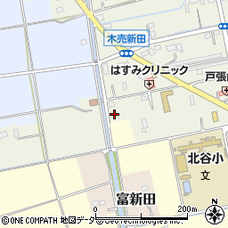 埼玉県吉川市木売新田56周辺の地図