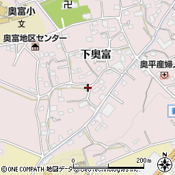 埼玉県狭山市下奥富892周辺の地図