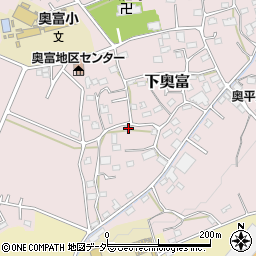 埼玉県狭山市下奥富894周辺の地図